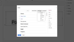Powerful Presentations With Google Slides - Adjusting Typography Instructional Video