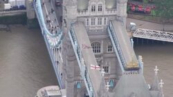 UK: Aerial views of London the day after the death of Queen Elizabeth II. News Clip
