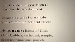 Church Definition Stock Footage