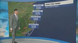 Warm, sunny conditions in New Jersey; tracking coastal flood watch Saturday News Clip