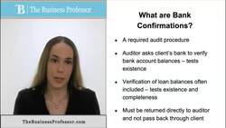 Auditing - Bank Confirmations Instructional Video