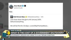 US Government Shutdown: Trump's Rejection Adds A Wrinkle Of A Prolonged Shutdown Risk News Clip