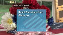 How to Make a 4th of July Centerpiece Decoration Instructional Video