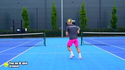 Striking - (Tennis) Tap up & spin around Instructional Video
