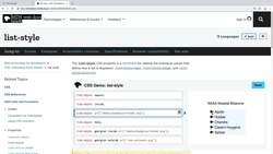 HTML CSS and JavaScript for Beginners - A Web Design Course - CSS for List Items Instructional Video