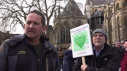 Social care day of action in Westminster News Clip