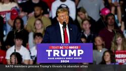 European leaders call for self-reliance after Trump NATO comments News Clip