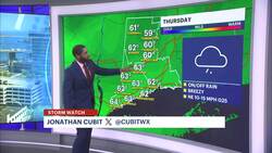 Storm Watch: Rain and wind today, brief break from rain on Friday News Clip