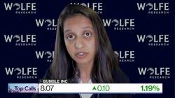 Wolfe Research's Khajuria on Bumble Downgrade News Clip