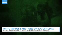 President Trump Approves Sanctions Against Some ICC Officials News Clip