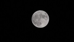 CLEAN : 'Buck' supermoon lights up the sky over northern Syria News Clip