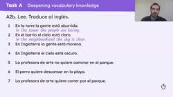 Future plans: 'ir' + a + infinitive Instructional Video