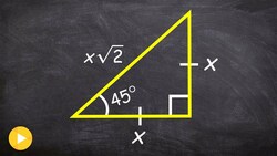 Why special right triangles help use evaluate trig functions Instructional Video