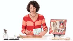 How to Distress Paper for Scrapbooking Instructional Video