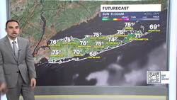 Warm, summer-like day on Long Island; cold temperatures to arrive this week News Clip