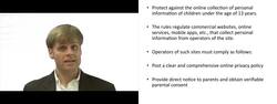 Children's Online Privacy Protection Act Instructional Video