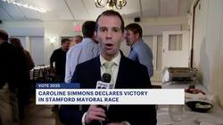 Stamford Mayor Caroline Simmons declares victory News Clip