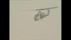 Soldiers of the Royal Irish Hussars at a Saudi desert outpost News Clip