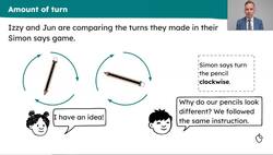 Describe turns as a quarter, half, three-quarter or full turn Instructional Video