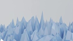 Abstract Polygonal Geometric Surface Stock Footage