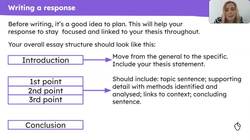 Writing an extended response about 'Jekyll and Hyde' Instructional Video