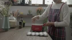 Matcha Soy Milk Pudding_101 Easy Japanese Recipes Instructional Video