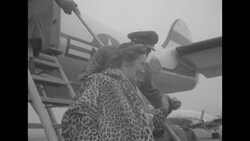 US Secretary of the Army Wilber M. Brucker arriving in Seoul News Clip