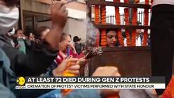 Nepal: Cremation of Protest Victims Performed with State Honour News Clip