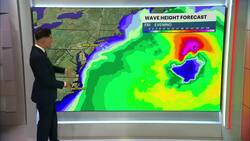 Erosion, flooding: Hurricane Erin threatens Ocean County beaches News Clip