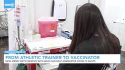 From Athletic Trainer To Vaccinator News Clip