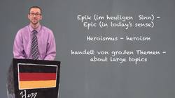 Wie man über Bücher auf Deutsch redet - Deutschlernen Tipps #40 (Deutsch) - Deutsch lernen Instructional Video