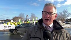 Highway robbery’: NAPE protests potential shutout of new highway project News Clip