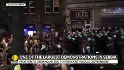 Serbia: Protesters demand an end to President Vucic's government, call for early elections News Clip