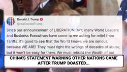 China Warns World As Trump Boasts Of Nations Seeking Tariff Relief | 'Won't Respect Compromise' News Clip