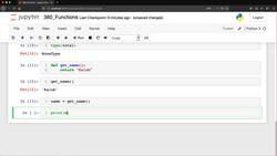 Python for Everybody: The Ultimate Python 3 Bootcamp - Functions Instructional Video