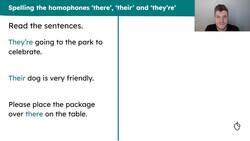 Spelling homophones and near-homophones Instructional Video