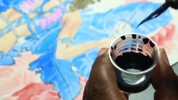 CARNIVAL! Watercolour time lapse - White Nights palette & Pentel Aquash brush Instructional Video