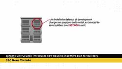 Toronto city council introduces new housing incentive plan for builders News Clip