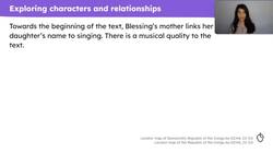 Developing responses to 'Swallow's Kiss' through rich discussions Instructional Video