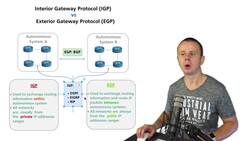 World of Computer Networking Your CCNA start - Interior Gateway Protocol (IGP) versus Exterior Gateway Protocol (EGP) Instructional Video