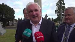 Bertie Ahern rules himself out for running for President News Clip