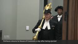 Poilievre returns to House with a more subdued tone News Clip