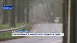 Thunderbolt 12: Storm downs tree causing road closure in New Rochelle News Clip