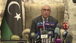 CLEAN : Libya PM promises "to reach out to everyone" upon arrival to Tripoli News Clip