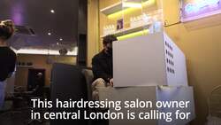 Hair salons in England prepare to close for lockdown News Clip