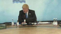 UK: British Prime Minister Boris Johnson and world leaders gather at the G7 Summit in Carbis Bay, Cornwall. News Clip