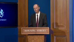 Prof Chris Whitty, Chief Medical Officer for England answers questions from media at No10 Downing Street press briefing News Clip