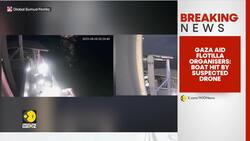 Tunisia denies Drone strike on Gaza flotilla carrying Greta Thunberg News Clip