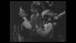 West German Chancellor Konrad Adenauer holds reception on the occasion of his 80th birthday News Clip