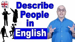 How to Describe a Person in English - Spoken English Lesson Instructional Video